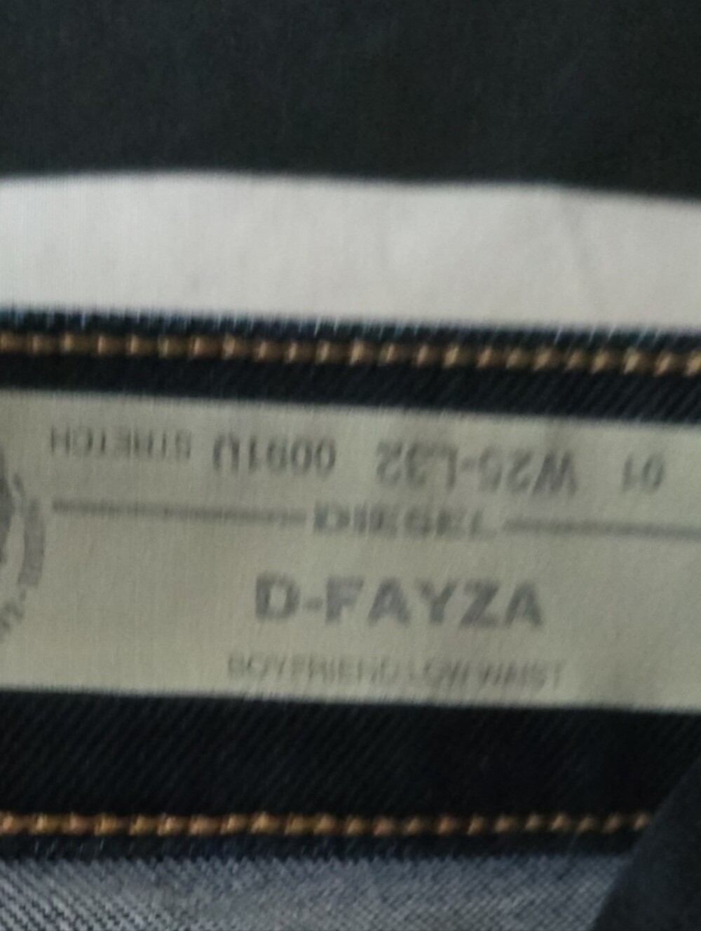 Diesel Fayza Women's Dark Blue Jeans 25